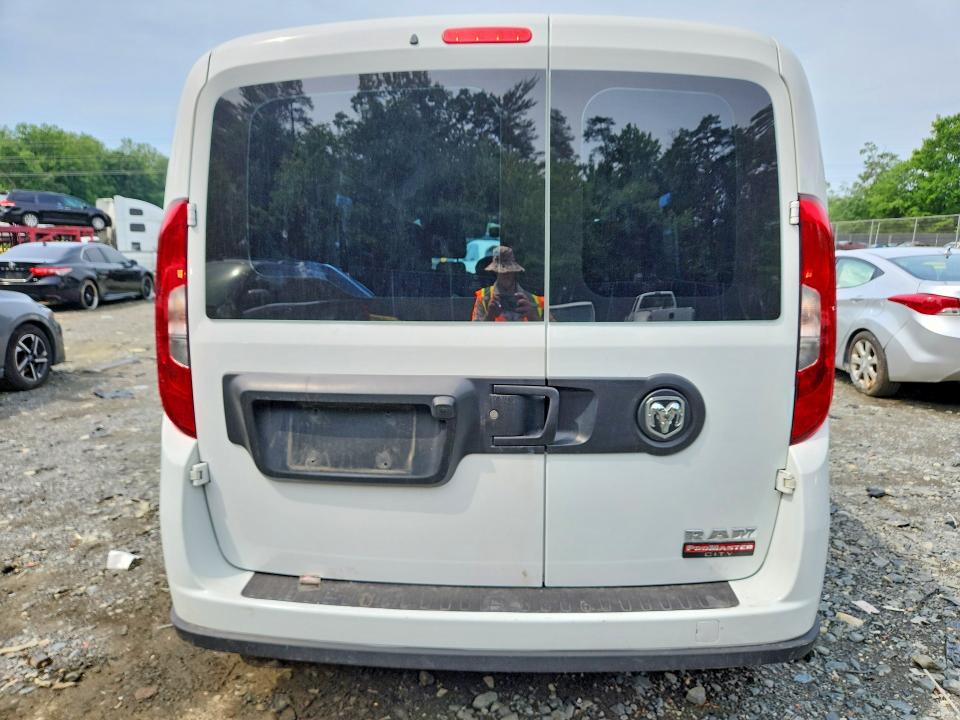 2022 Ram Promaster city VIN ZFBHRFAB3N6Y09866 COPART salvage auction — FRONT END, Salvage Title, sold $3,800 on 2026-08-14 (photo 6)