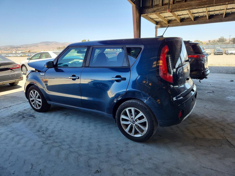 2018 Kia Soul VIN KNDJP3A52J7530443 COPART salvage auction — FRONT END, Ca - Salvage Certificate, sold $750 on 2026-07-27 (photo 2)