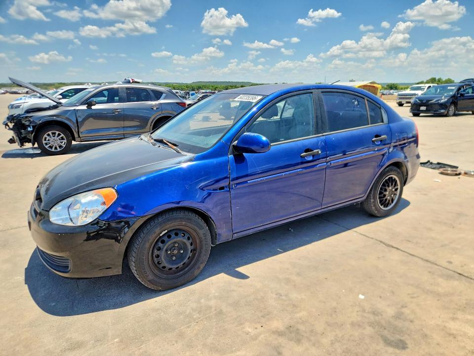 2006 Hyundai Accent VIN KMHCN46C96U029520 COPART salvage auction — NORMAL WEAR, TX - CERTIFICATE OF TITLE, sold $475 on 2026-07-27 (photo 1)