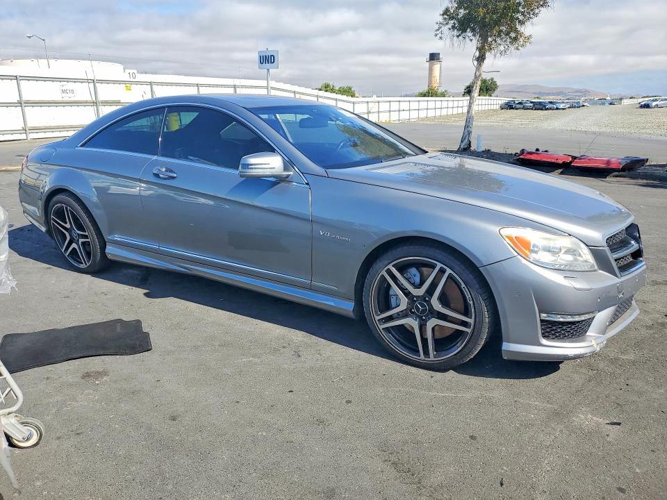 2012 Mercedes-benz Cl-klasse amg VIN WDDEJ7EB7CA028825 COPART salvage auction — UNDERCARRIAGE, Ca - Salvage Certificate, sold $125 on 2026-07-29 (photo 4)