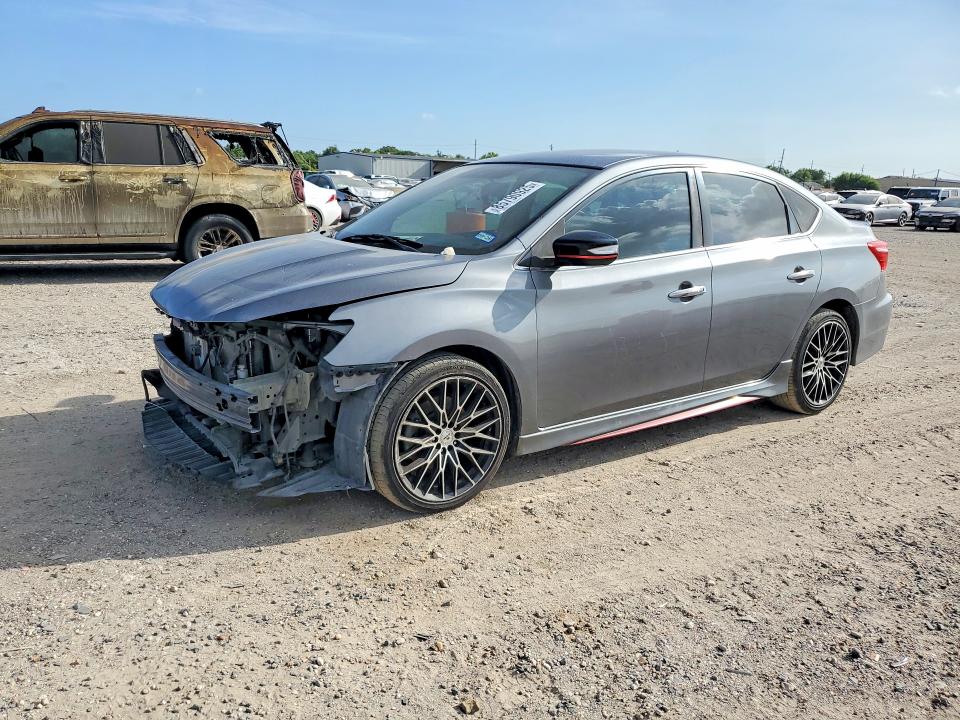 2017 Nissan VIN 3N1CB7AP7HY389526 COPART salvage auction — FRONT END, Tx - Salvage Vehicle Title, sold $2,450 on 2026-07-06 (photo 1)