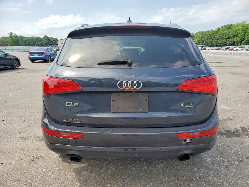 2013 Audi Q5 VIN WA1LFAFP2DA077016 COPART salvage auction — UNDERCARRIAGE, Nc - Dealer Only Clean Title, sold $700 on 2026-07-28 (photo 6)