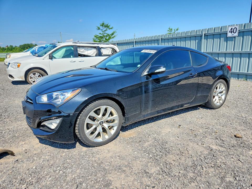 2016 Hyundai Genesis VIN KMHHU6KJ2GU133275 COPART salvage auction — REAR END, ON - PERMIT IRREPAIRABLE, sold $500 on 2026-07-21 (photo 1)