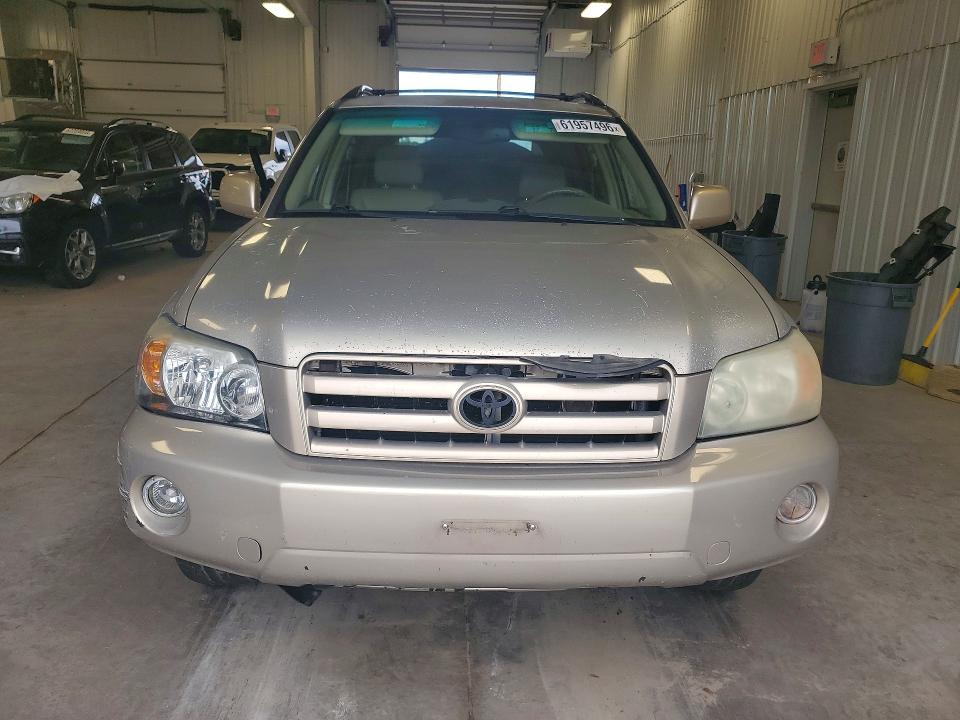 2006 Toyota Highlander VIN JTEEP21AX60147919 COPART salvage auction — REAR END, MN - CERTIFICATE OF TITLE, sold $225 on 2026-07-28 (photo 5)