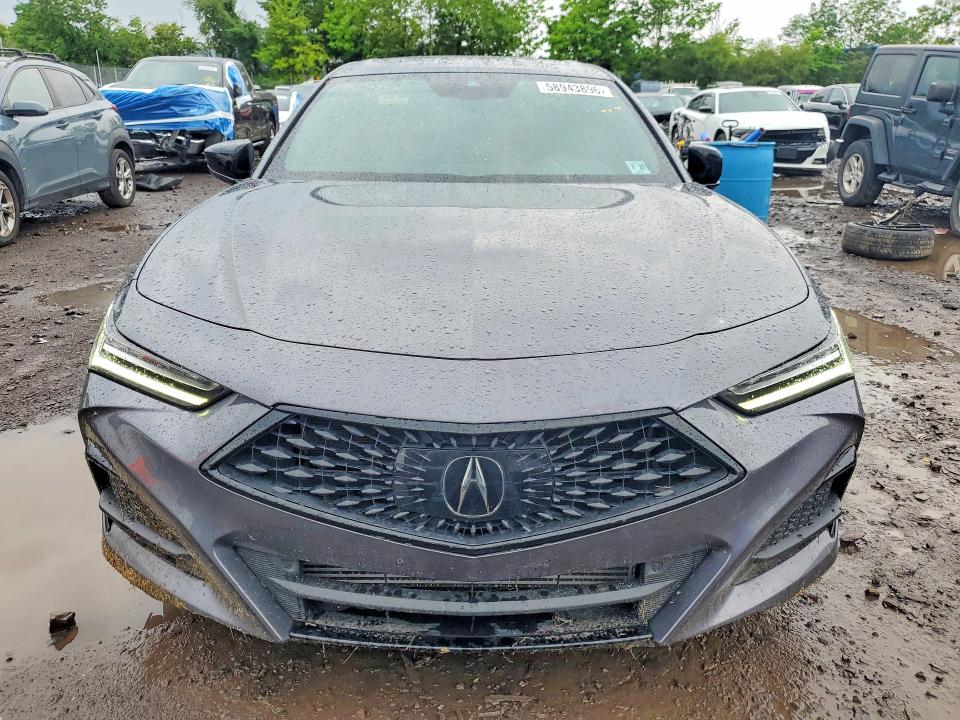 2022 Acura Tlx VIN 19UUB5F58NA004490 COPART salvage auction — VANDALISM, NJ - CERTIFICATE OF TITLE, sold $14,000 on 2026-08-24 (photo 5)