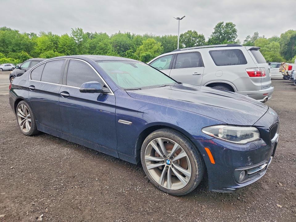 2016 BMW 5er VIN WBA5B3C57GG257020 COPART salvage auction — MINOR DENT/SCRATCHES, Va - Certificate Of Title (P), sold $4,500 on 2026-08-01 (photo 4)
