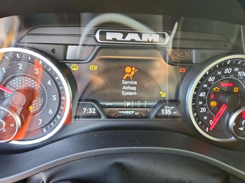 2026 Ram 1500 VIN 1C6SRFJP3TN255513 COPART salvage auction — FRONT END, Fl - Certificate Of Title (P), sold $23,200 on 2026-07-27 (photo 9)