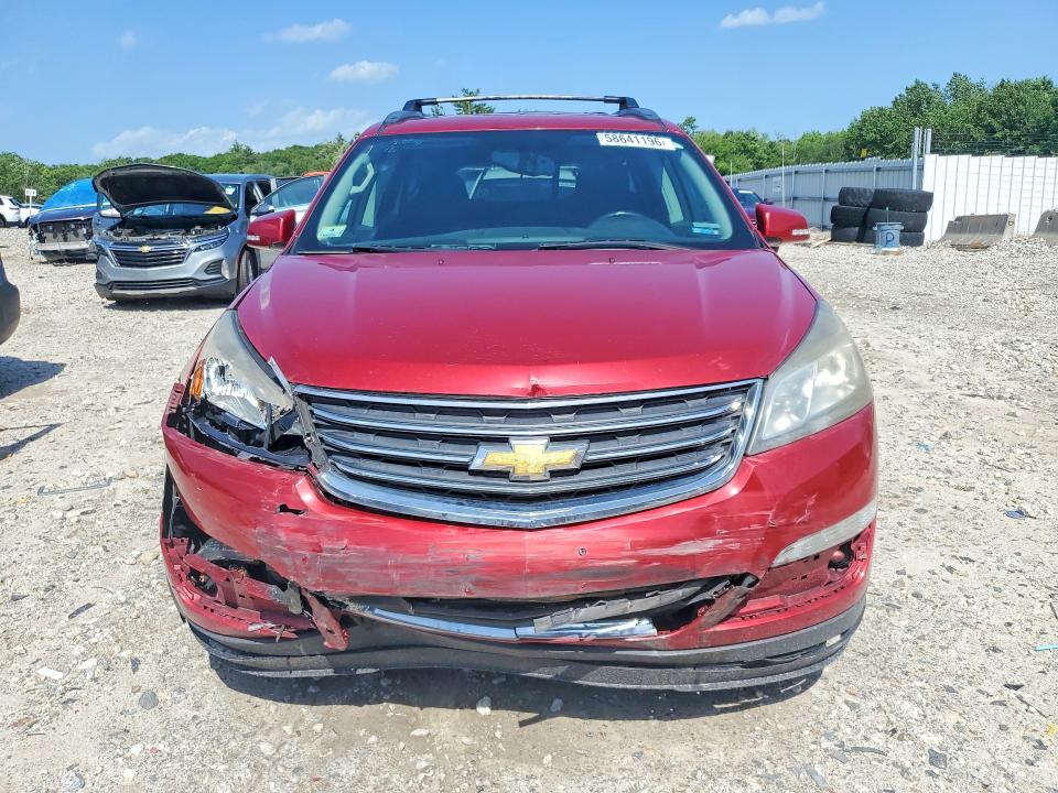 2014 Chevrolet Traverse VIN 1GNKVGKDXEJ265486 COPART salvage auction — FRONT END, MA - CERT OF TITLE-RECONSTRCTD COLL, sold $375 on 2026-07-22 (photo 5)