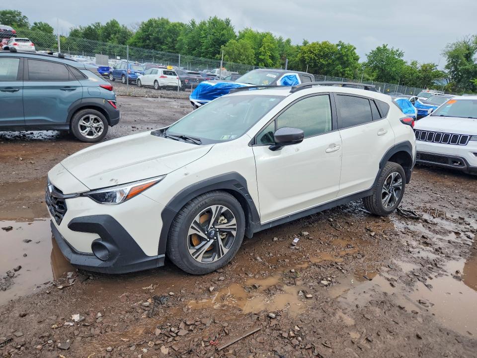 2025 Subaru Xv VIN JF2GUHDC2S8280421 COPART salvage auction — SIDE, Oh - Cert Of Title-Salvage, sold $3,100 on 2026-07-29 (photo 1)