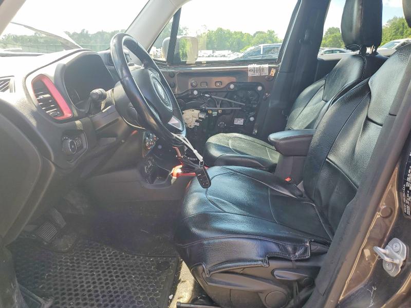 2017 Jeep Renegade VIN ZACCJBCB4HPG68179 COPART salvage auction — FRONT END, Pa - Certificate Of Salvage, sold $600 on 2026-07-30 (photo 7)