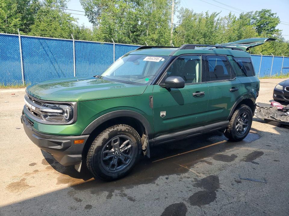 2024 Ford Bronco VIN 3FMCR9B6XRRF35127 COPART salvage auction — FRONT END, NS - SALVAGE TITLE, sold $8,500 on 2026-07-30 (photo 1)