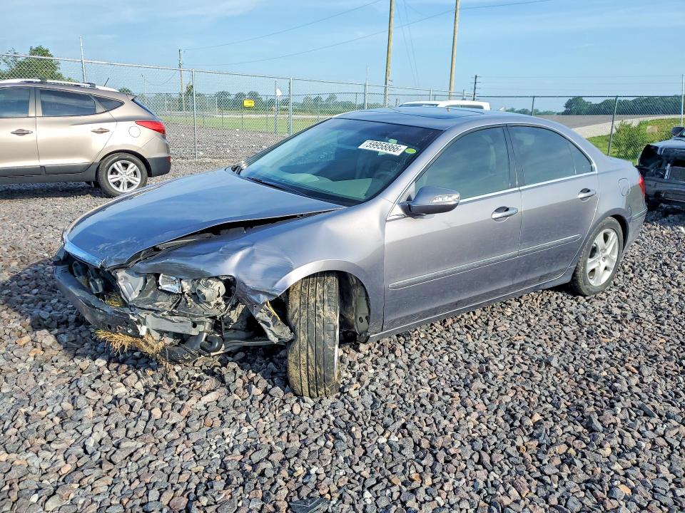 2005 Acura Rl VIN JH4KB16535C001238 COPART salvage auction — FRONT END, IN - CERT OF TITLE-SALVAGE TITLE (P), sold $175 on 2026-07-28 (photo 1)