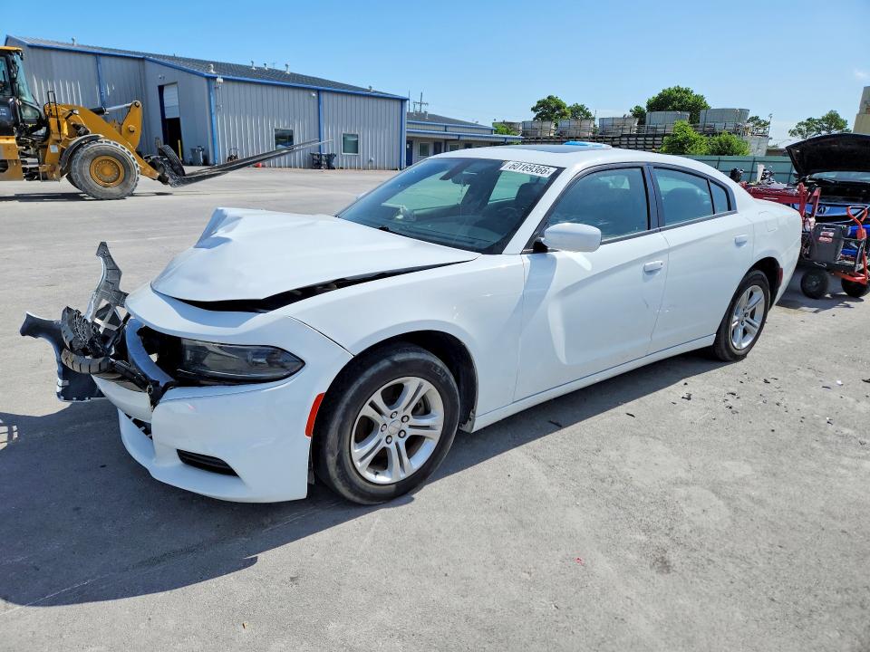 2022 Dodge Charger VIN 2C3CDXBG0NH201912 COPART salvage auction — FRONT END, Ok - Cert Of Title-Repossession (P), sold $2,250 on 2026-07-24 (photo 1)
