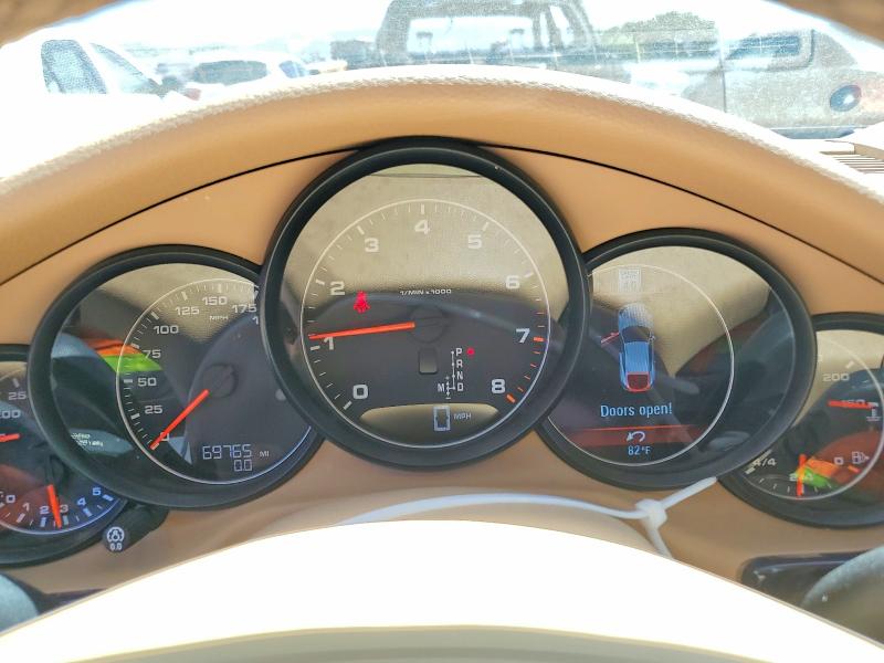 2014 Porsche Panamera VIN WP0AA2A70EL005763 COPART salvage auction — REAR END, Ca - Salvage Certificate, sold $4,600 on 2026-08-11 (photo 9)