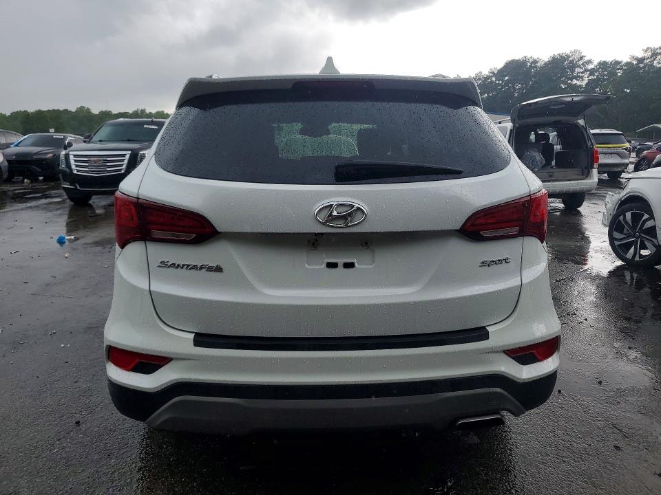 2017 Hyundai Santa fe VIN 5XYZU3LB5HG390593 COPART salvage auction — MECHANICAL, Ga - Certificate Of Title, sold $300 on 2026-07-17 (photo 6)
