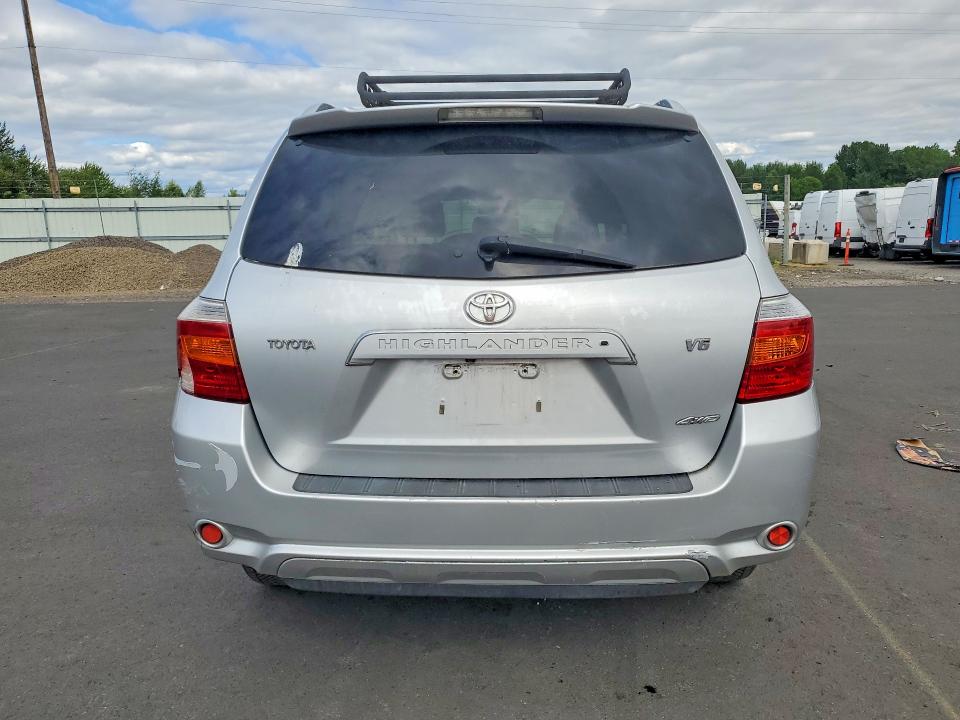 2009 Toyota Highlander VIN JTEES42A192144375 COPART salvage auction — MECHANICAL, Or - Certificate Of Title, sold $125 on 2026-07-29 (photo 6)