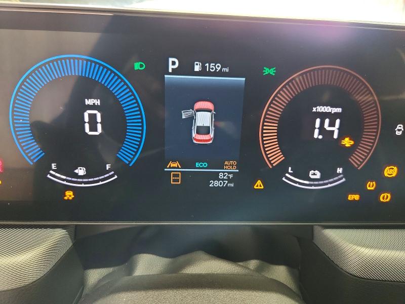 2026 Hyundai Sonata hybrid VIN KMHL24JJ8TA172714 COPART salvage auction — WATER/FLOOD, FL - CERT OF TITLE-SLVG REBLD FLOOD (P), sold $8,900 on 2026-07-27 (photo 9)