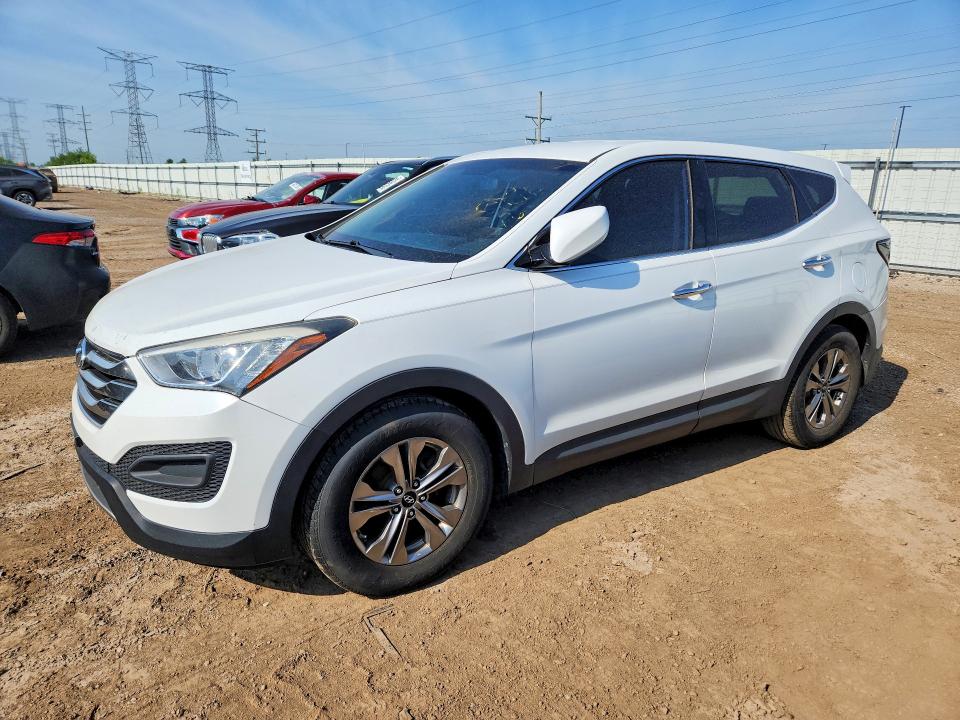 2016 Hyundai VIN 5XYZT3LB0GG312708 COPART salvage auction — MECHANICAL, Il - Certificate Of Title (P), sold $3,900 on 2026-07-28 (photo 1)