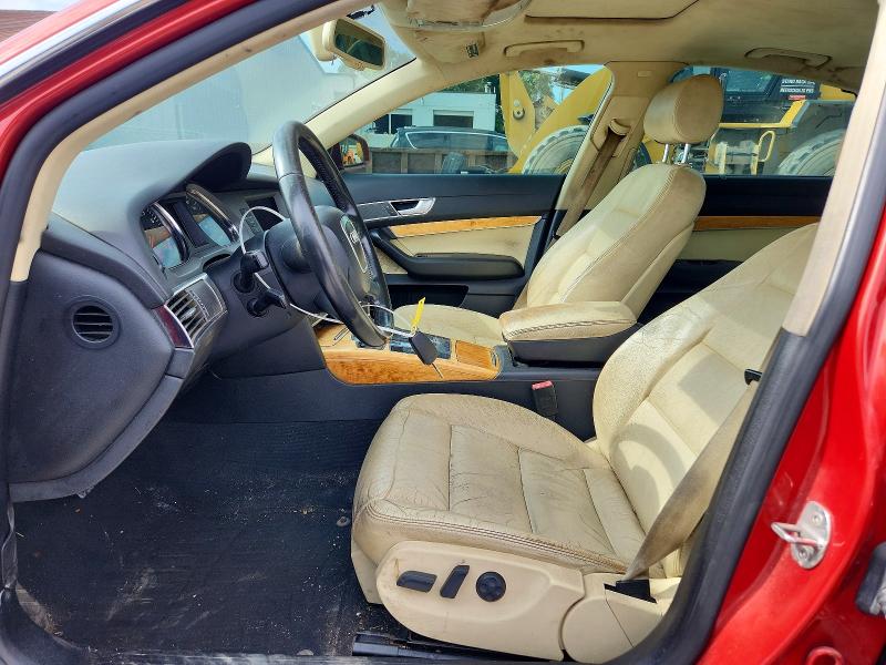 2005 Audi A6 VIN WAUDG94F75N073549 COPART salvage auction — FRONT END, OH - CERT OF TITLE-SALVAGE, sold $475 on 2026-07-17 (photo 7)
