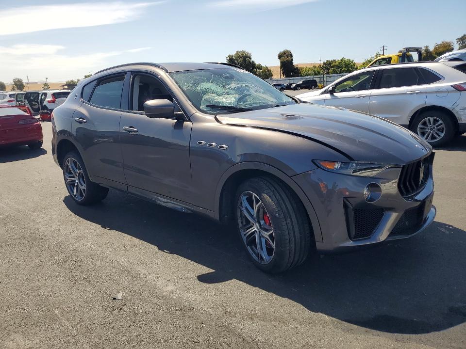 2019 Maserati Levante VIN ZN661ZUA5KX323158 COPART salvage auction — FRONT END, CA - SALVAGE CERTIFICATE, sold $3,850 on 2026-07-20 (photo 4)