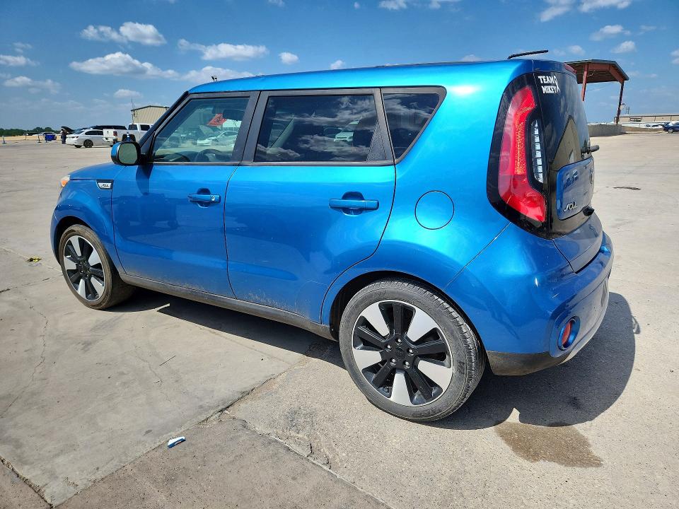 2018 Kia Soul VIN KNDJP3A57J7563504 COPART salvage auction — FRONT END, Tx - Certificate Of Title (P), sold $150 on 2026-07-30 (photo 2)