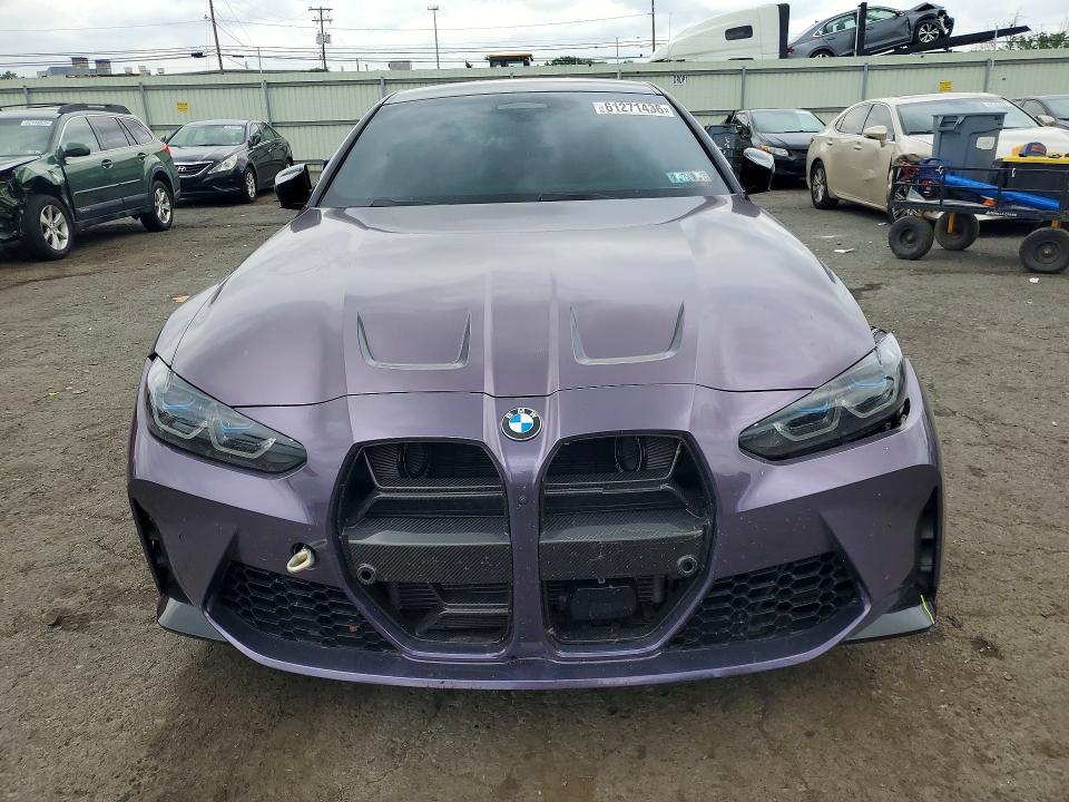 2024 BMW M4 VIN WBS43AZ0XRCP62340 COPART salvage auction — SIDE, Pa - Certificate Of Salvage, sold $40,750 on 2026-07-31 (photo 5)