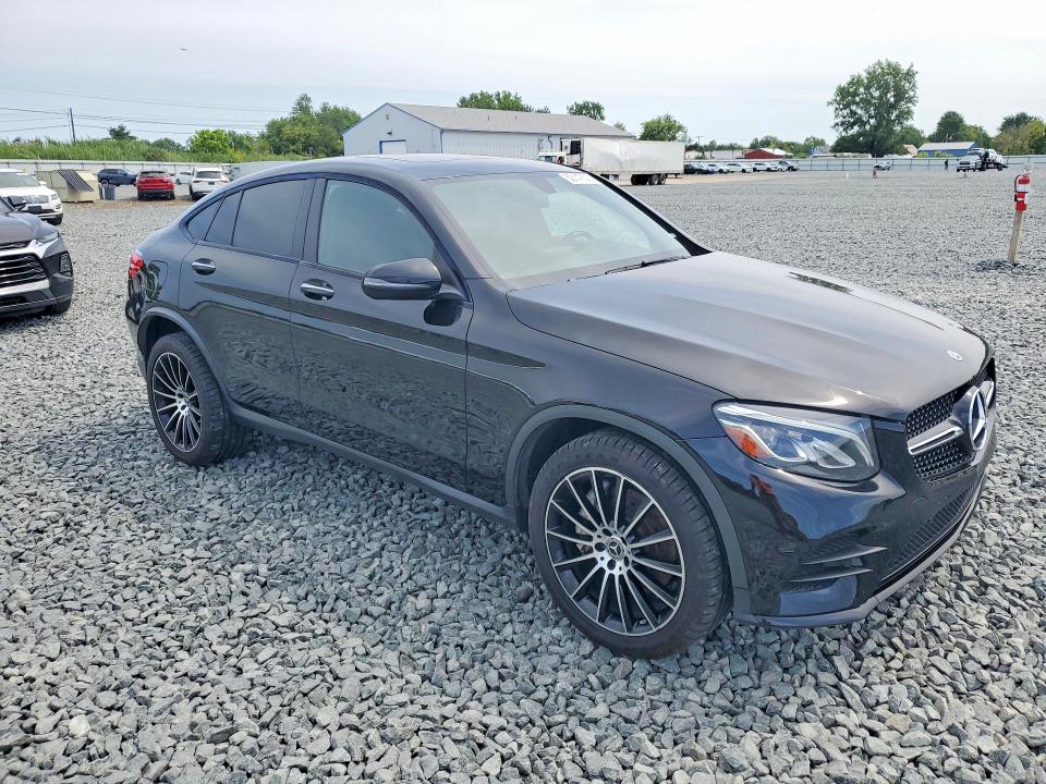 2018 Mercedes-benz Glc coupe VIN WDC0J4KB9JF353154 COPART salvage auction — HAIL, Oh - Cert Of Title-Salvage, sold $16,700 on 2026-08-13 (photo 4)