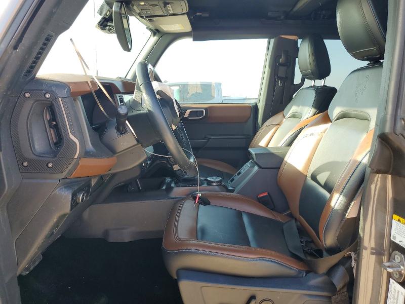 2024 Ford Bronco VIN 1FMDE8BHXRLA46687 COPART salvage auction — SIDE, Tx - Certificate Of Title, sold $17,400 on 2026-07-28 (photo 7)