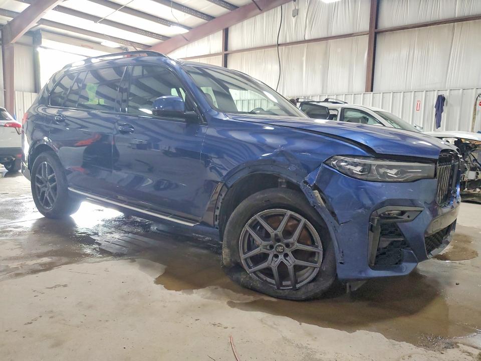 2021 BMW X7 VIN 5UXCW2C0XM9G83671 COPART salvage auction — FRONT END, PA - CERTIFICATE OF SALVAGE, sold $3,300 on 2026-07-29 (photo 4)