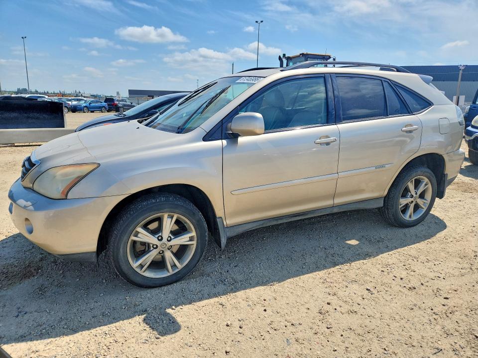2007 Lexus Rx 400h VIN JTJHW31U972026242 COPART salvage auction — REAR END, AB - BOS - SALVAGE, sold $275 on 2026-07-23 (photo 1)