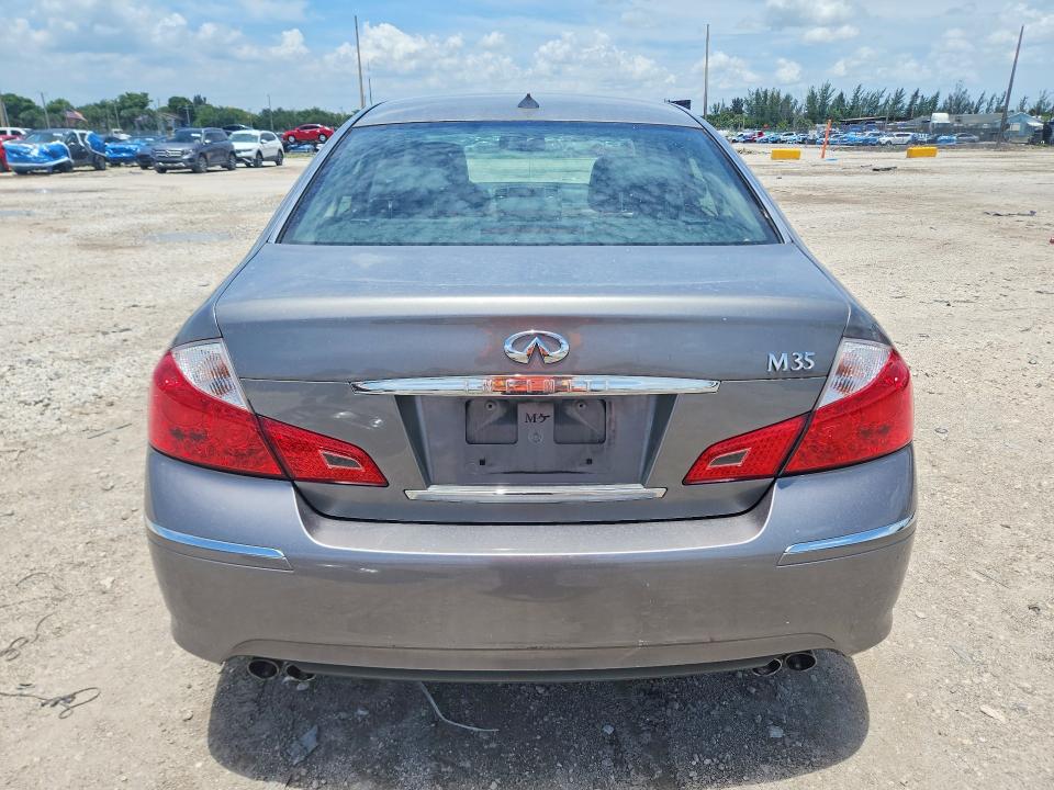 2009 Infiniti M35 VIN JNKCY01E99M800316 COPART salvage auction — FRONT END, FL - CERT OF TITLE SLVG REBUILDABLE, sold $275 on 2026-07-23 (photo 6)