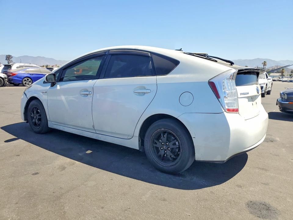 2011 Toyota Prius VIN JTDKN3DU0B1399854 COPART salvage auction — FRONT END, Ca - Salvage Certificate, sold $1,100 on 2026-07-20 (photo 2)