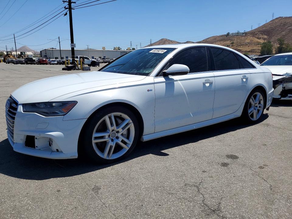 2016 Audi A6 VIN WAUGFAFCXGN118023 COPART salvage auction — MINOR DENT/SCRATCHES, CA - LIEN PAPERS-CLEAN OR AC, sold $2,550 on 2026-07-27 (photo 1)