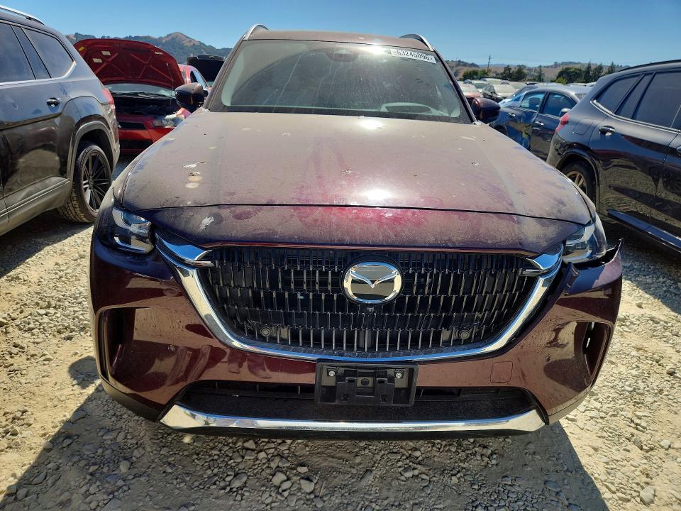 2024 Mazda Cx-90 VIN JM3KKEHAXR1101400 COPART salvage auction — SIDE, Ca - Salvage Certificate, sold $12,800 on 2026-09-01 (photo 5)