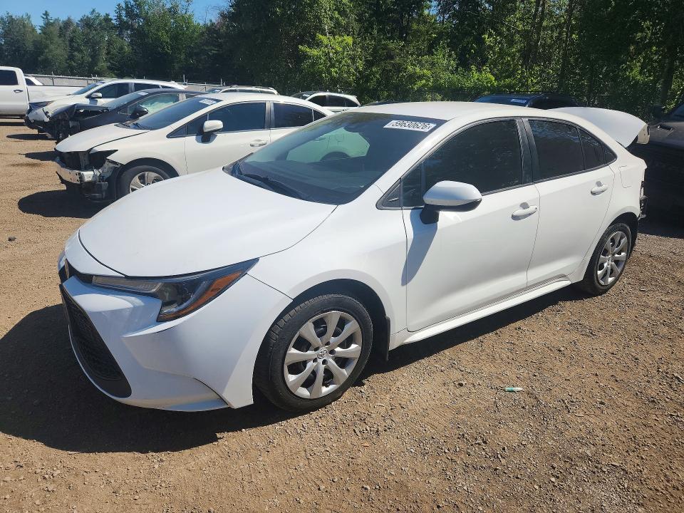 2020 Toyota Corolla VIN 5YFBPRBE1LP038560 COPART salvage auction — REAR END, On - Permit Salvage, sold $6,600 on 2026-07-16 (photo 1)