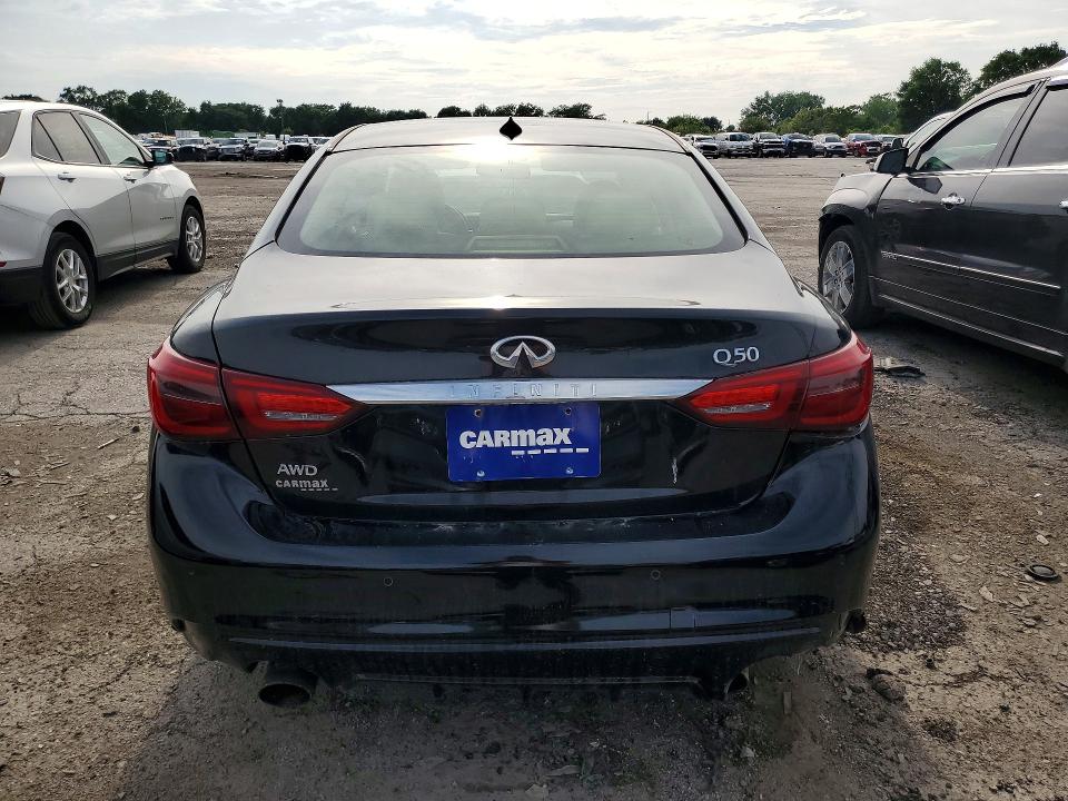 2019 Infiniti Q50 VIN JN1EV7AR9KM550180 COPART salvage auction — SIDE, In - Certificate Of Title, sold $1,050 on 2026-07-20 (photo 6)