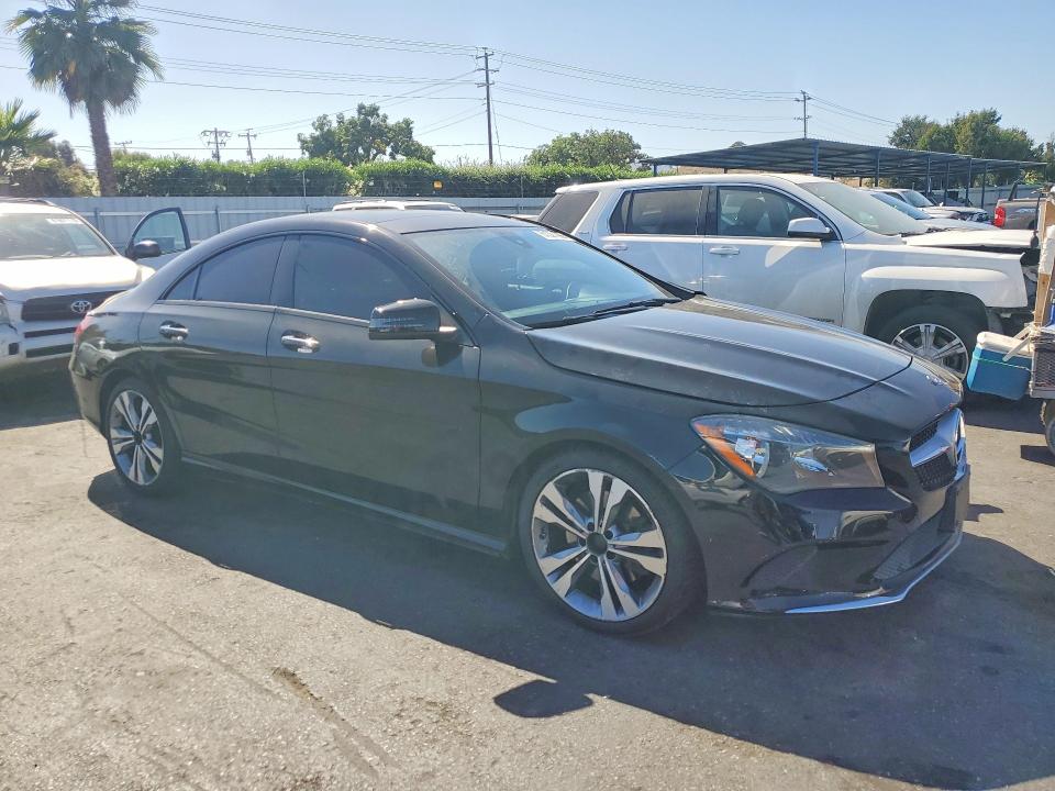 2018 Mercedes-benz Cla-class VIN WDDSJ4EB4JN510420 COPART salvage auction — FRONT END, CA - SALVAGE CERTIFICATE, sold $3,900 on 2026-08-06 (photo 4)