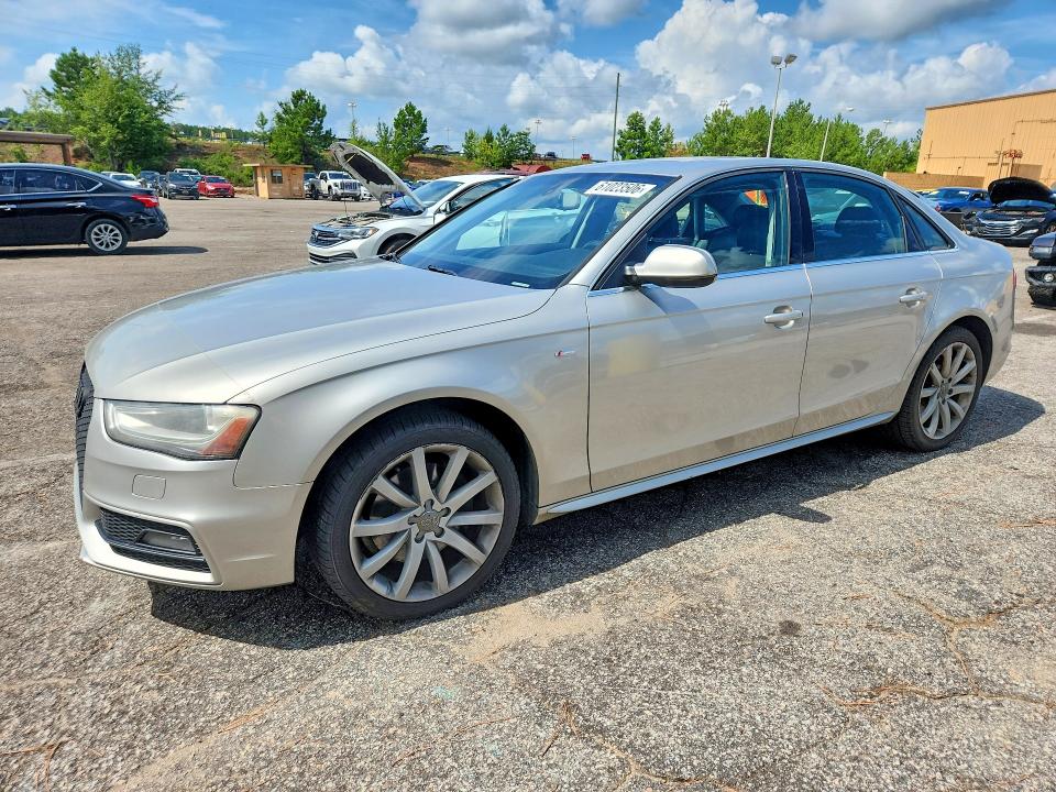 2014 Audi A4 VIN WAUBFAFL5EN012599 COPART salvage auction — REAR END, SC - CERTIFICATE OF TITLE, sold $900 on 2026-07-24 (photo 1)