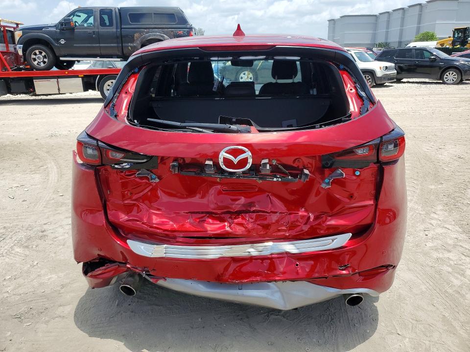 2025 Mazda Cx-5 VIN JM3KFBXY4S0544445 COPART salvage auction — REAR END, FL - CERT OF TITLE SLVG REBUILDABLE, sold $8,300 on 2026-07-31 (photo 6)