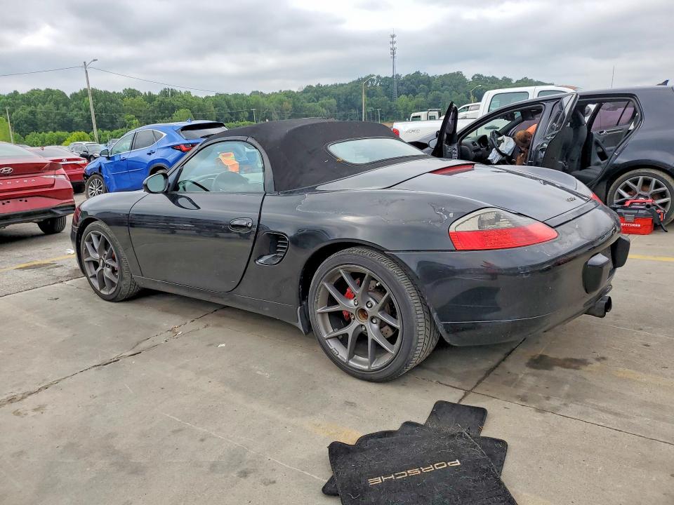 2000 Porsche Boxster VIN WP0CA2987YU624204 COPART salvage auction — FRONT END, Ky - Cert Of Title-Salvage, sold $1,550 on 2026-08-27 (photo 2)