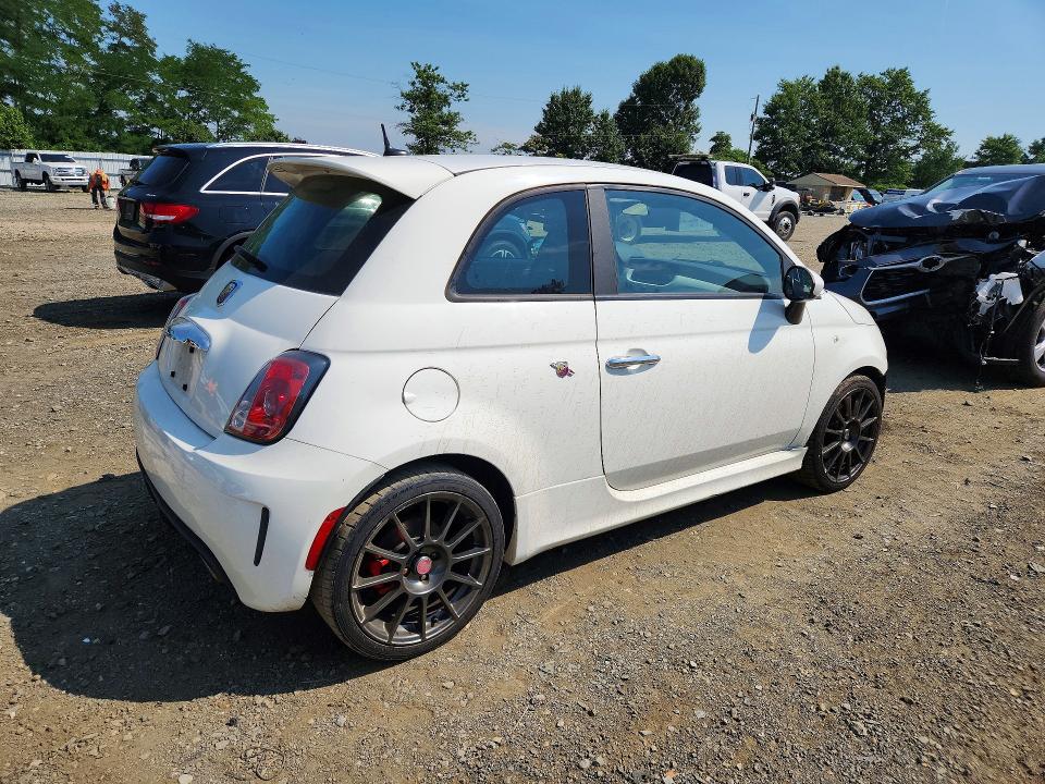 2015 Fiat 500 VIN 3C3CFFFH6FT503608 COPART salvage auction — FRONT END, Nj - Cert Of Title-Salvage, sold $1,650 on 2026-08-03 (photo 3)