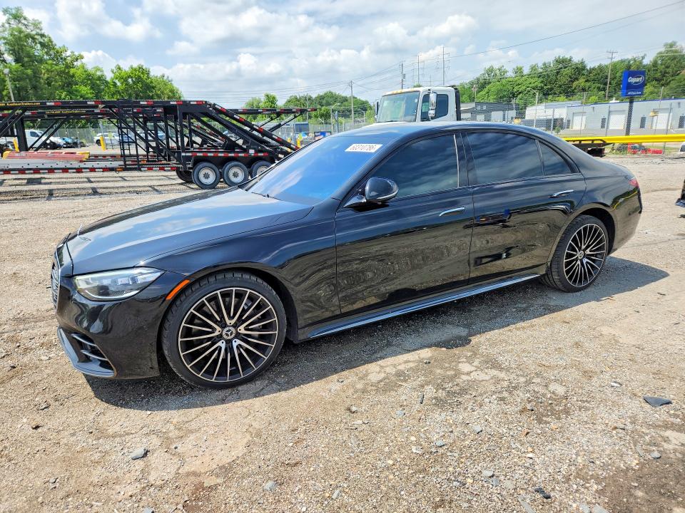 2023 Mercedes-benz S-klasse VIN W1K6G6DB4PA185572 COPART salvage auction — MINOR DENT/SCRATCHES, Pa - Cert Of Title, sold $39,250 on 2026-07-14 (photo 1)