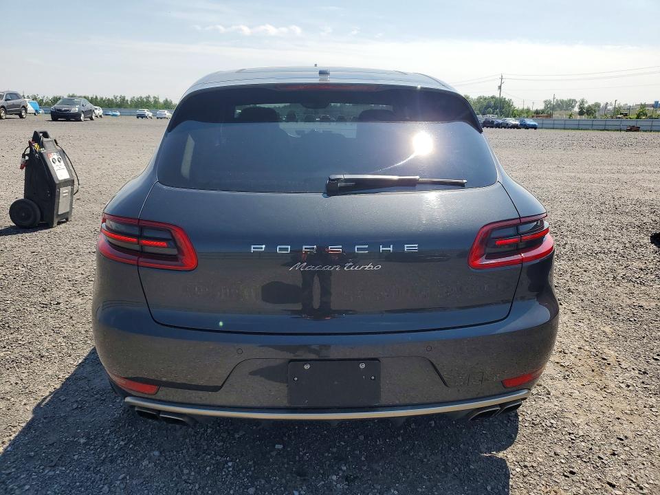 2017 Porsche Macan VIN WP1AF2A55HLB61526 COPART salvage auction — WATER/FLOOD, ON - PERMIT IRREPAIRABLE, sold $1,900 on 2026-07-21 (photo 6)