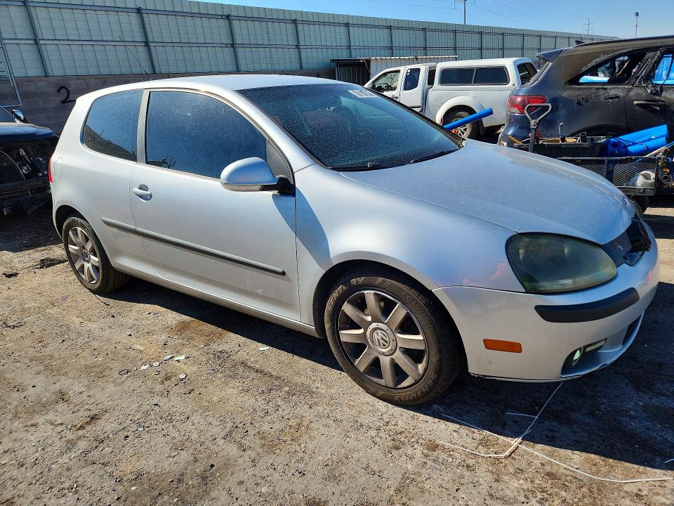 2007 Volkswagen Rabbit VIN WVWAR71K77W200626 COPART salvage auction — MINOR DENT/SCRATCHES, NM - CERT OF TITLE-SALVAGE (P), sold $725 on 2026-07-09 (photo 4)