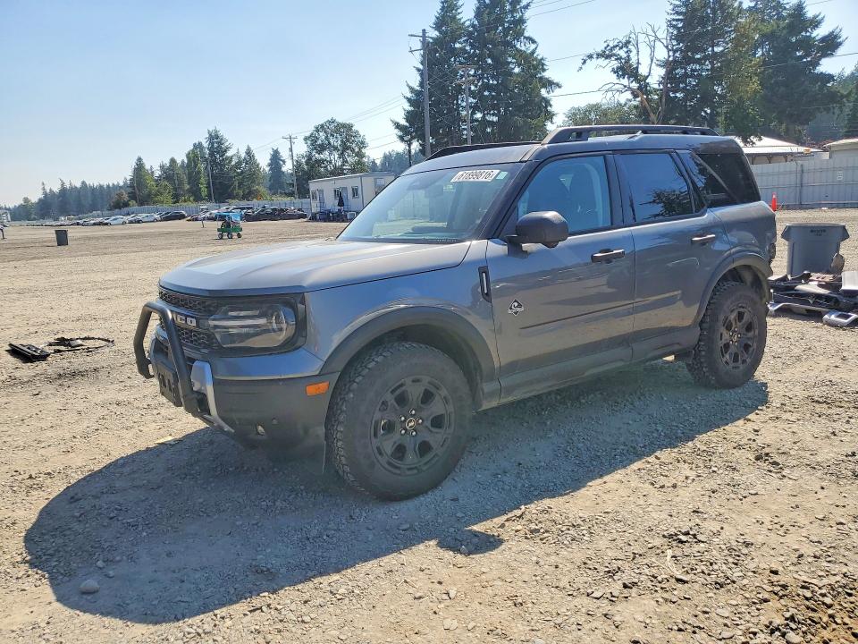 2025 Ford Bronco VIN 3FMCR9CN1SRE71412 COPART salvage auction — REAR END, WA - BILL OF SALE, sold $11,250 on 2026-07-31 (photo 1)