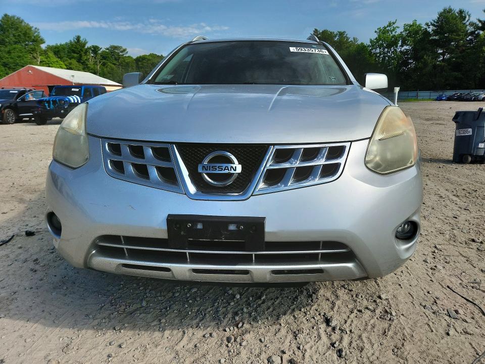 2013 Nissan Rogue VIN JN8AS5MV0DW651640 COPART salvage auction — REAR END, Ma - Cert Of Title-Reconstrctd Coll, sold $400 on 2026-07-15 (photo 5)