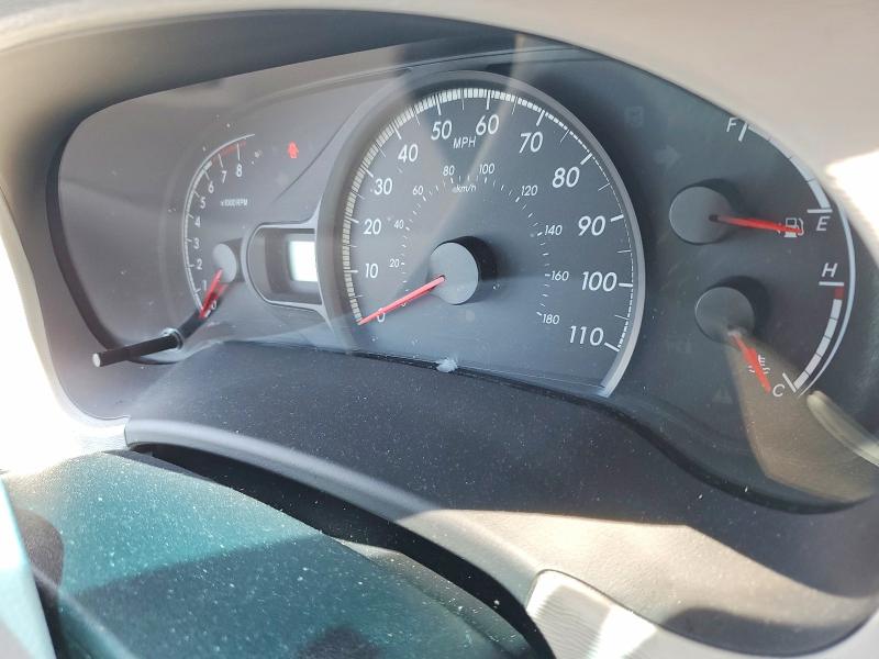 2013 Toyota Sienna VIN 5TDKK3DC0DS313352 COPART salvage auction — SIDE, CA - SALVAGE CERTIFICATE, sold $825 on 2026-07-31 (photo 9)