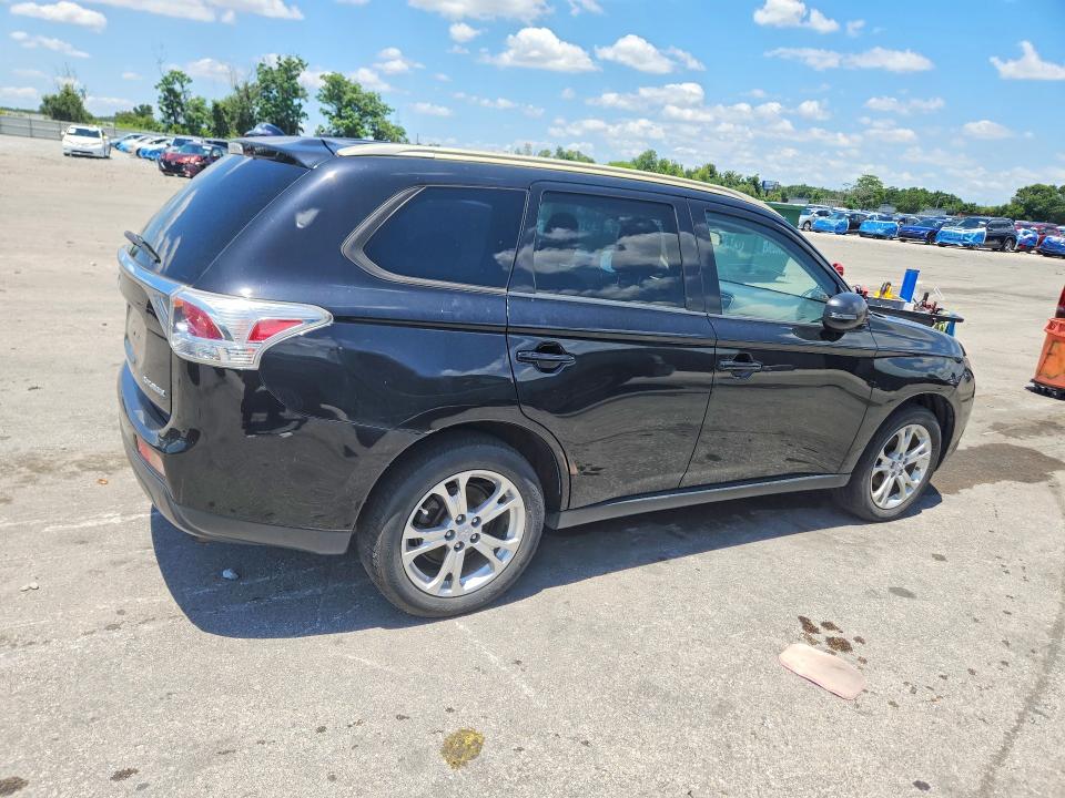2014 Mitsubishi Outlander VIN JA4AZ3A38EZ012933 COPART salvage auction — MINOR DENT/SCRATCHES, Ne - Certificate Of Title (P), sold $900 on 2026-07-13 (photo 3)