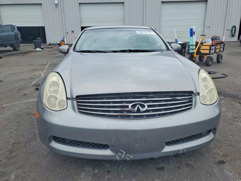 2006 Infiniti G35 VIN JNKCV54EX6M715692 COPART salvage auction — REAR END, FL - CERT OF TITLE SLVG REBUILDABLE, sold $275 on 2026-07-22 (photo 5)