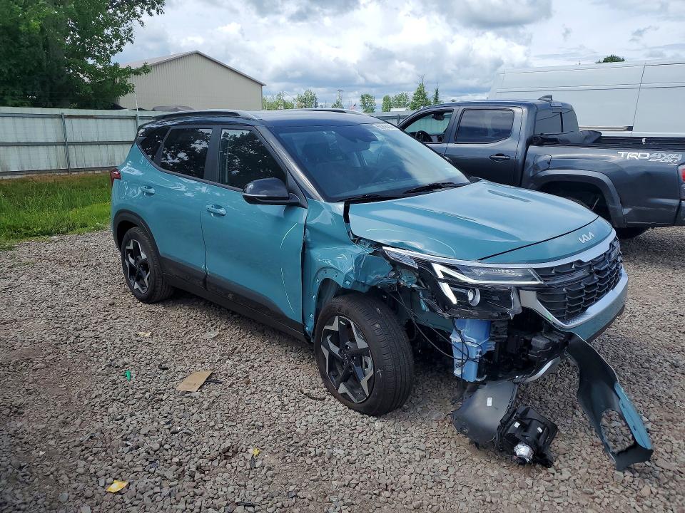 2026 Kia Seltos VIN KNDEUCAA9T7931983 COPART salvage auction — FRONT END, Ny - Mv-907A Salvage Certificate, sold $7,800 on 2026-08-10 (photo 4)